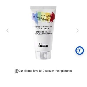 Dr. Brandt triple antioxidant face cream